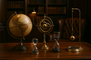 Les objets scientifiques vintage : idées déco pour un bureau de collectionneur