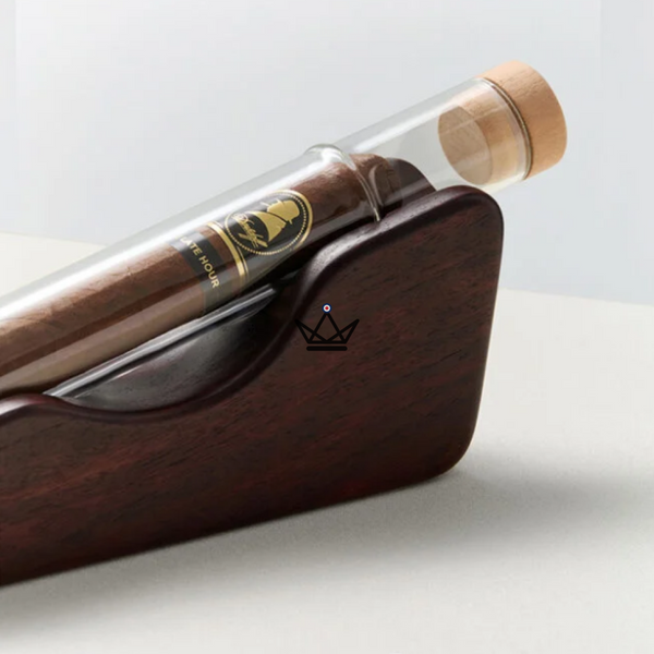 Premium-Zigarren-Infuser mit Hygrometer - Infusio Axis