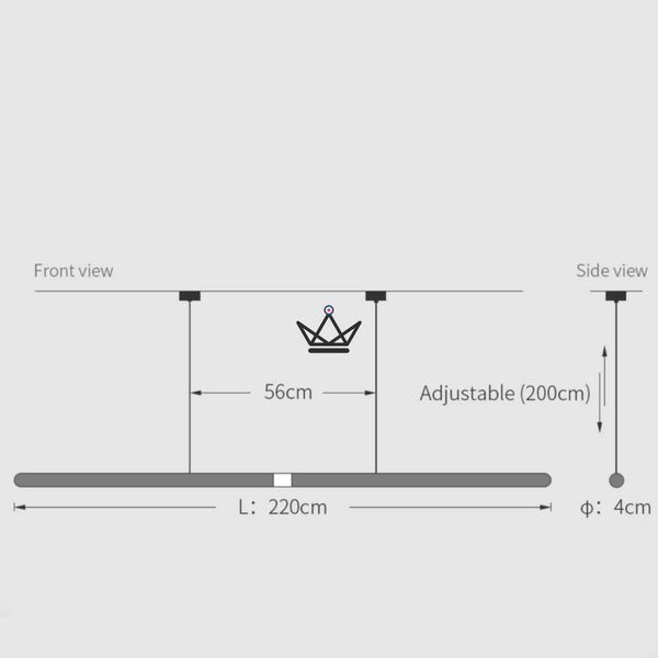 Luminaire Suspendue en Bois Massif - Wooden Rope - - luminaire - Cadeau, Noël, Anniversaire, Original, Fête des pères, fête des mères - Atelier Atypique