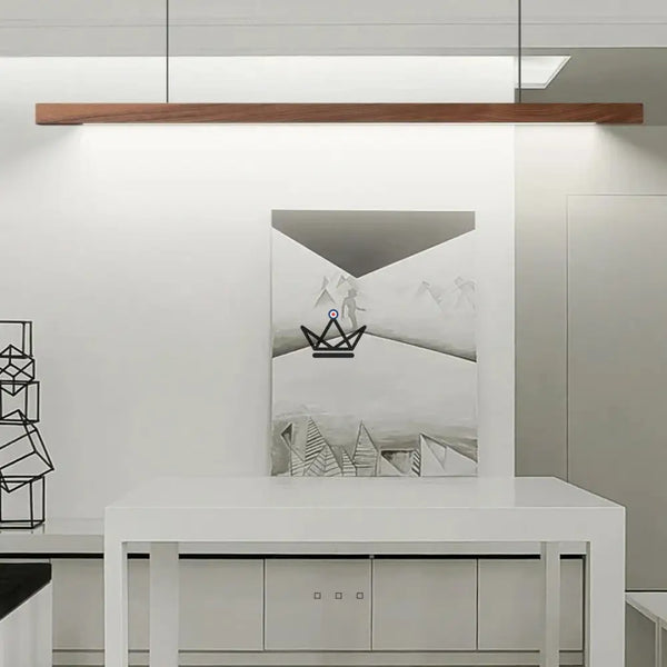 Lampe Suspendue LED en Bois Massif - Rhythm Nordic - - luminaire - Cadeau, Noël, Anniversaire, Original, Fête des pères, fête des mères - Atelier Atypique