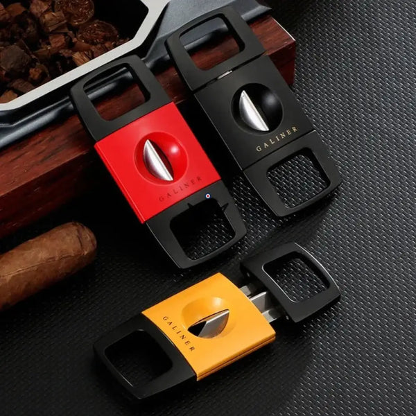 Coupe-cigare haut de gamme - Square Luxuriant - - coupe cigare - Cadeau, Noël, Anniversaire, Original, Fête des pères, fête des mères - Atelier Atypique