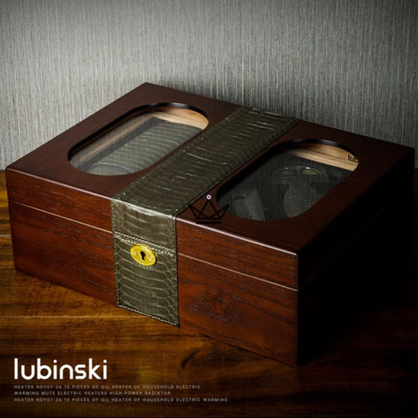 Coffret Cave a cigare et accessoires - Aurelius Luxe - - coffret cigare - Cadeau, Noël, Anniversaire, Original - Atelier Atypique