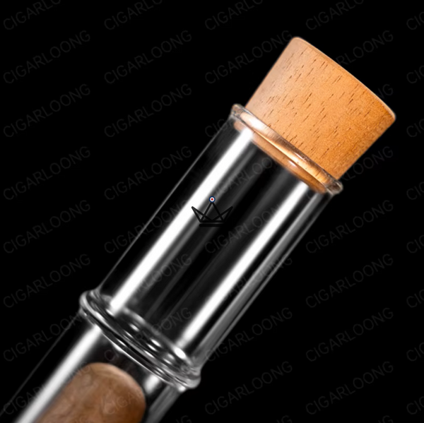 Aromatic glass cigar infuser - Infusio Cristal