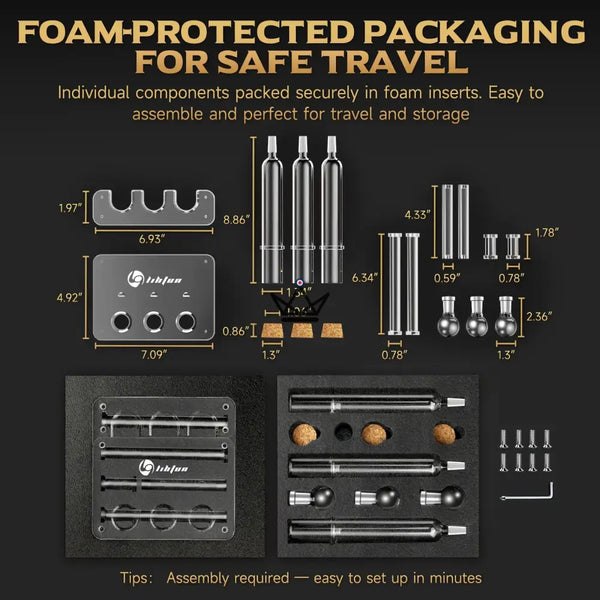 Infuseur à cigare 3 tubes - Infusio Alchimía