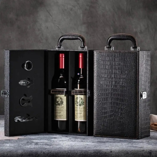 Coffret 2 bouteilles de vin avec accessoires de sommelier — SOMMELIER – 11/13