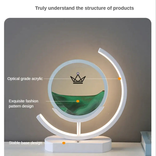 Sabliers hypnotiques - Sand Sky - - sablier - Cadeau, Noël, Anniversaire, Original - Atelier Atypique