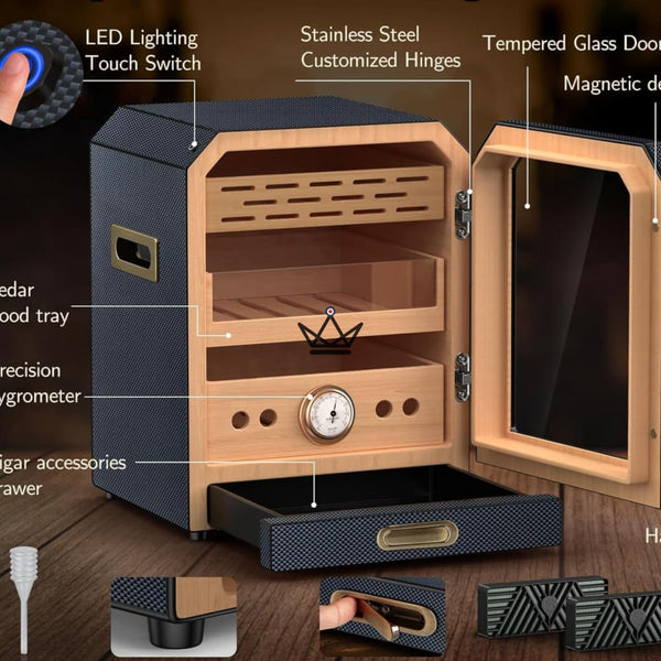 Cave à cigares - Prestige Cedar Lux