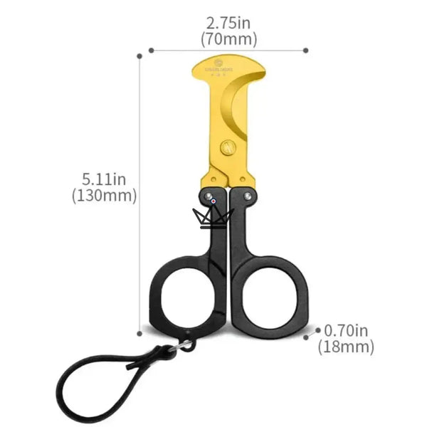 Ciseaux coupe-cigare pliables de Luxe - Édition Excelsior - - coupe cigare - Cadeau, Noël, Anniversaire, Original, Fête des pères, fête des mères - Atelier Atypique