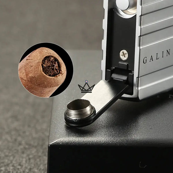 Pack briquet torche et Coupe-cigare - Ignition Pro - - coffret cigare - Cadeau, Noël, Anniversaire, Original - Atelier Atypique