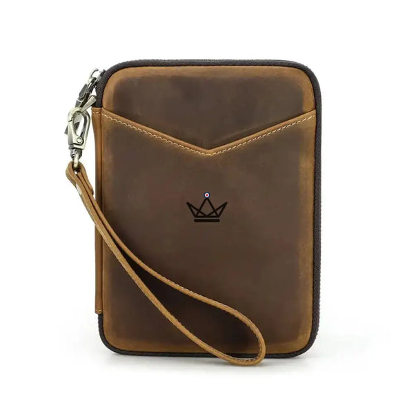 Organiseur de Poche en Cuir - Stylos & carnets personnalisable - VOYAGEUR Plume