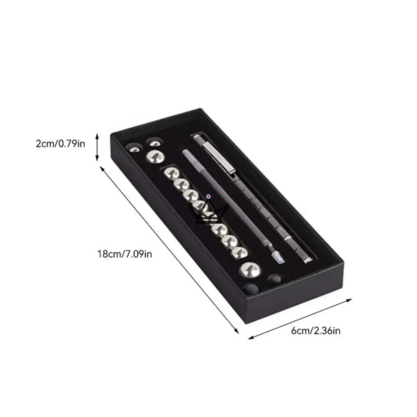 Stylo Aimanté Multifonctions – Créativité et Anti-Stress - - stylo - Cadeau, Noël, Anniversaire, Original, Fête des pères, fête des mères - Atelier Atypique