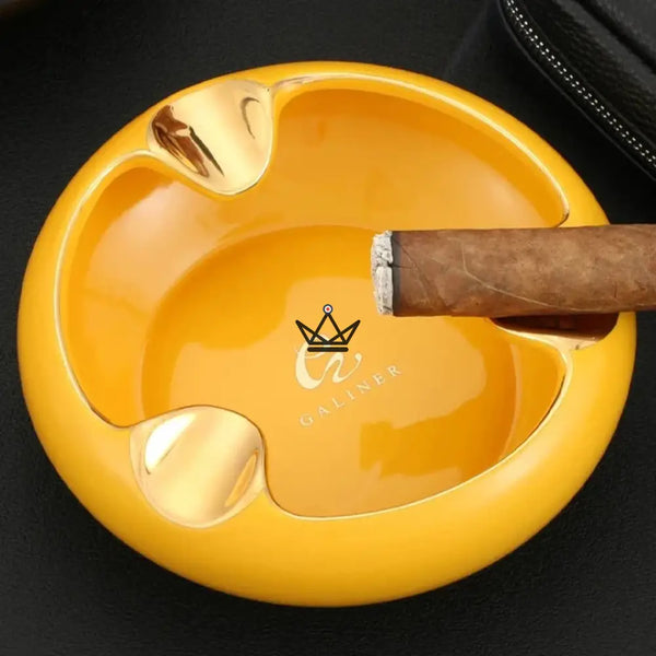 Cendrier à Cigare en Céramique - Smoky Elegance - - cendrier - Cadeau, Noël, Anniversaire, Original, Fête des pères, fête des mères - Atelier Atypique