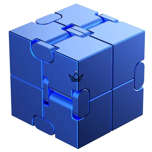 Cube infini en métal anti-stress de bureau - SPIRA