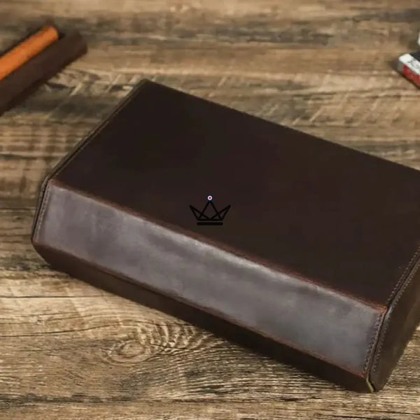 Etui de voyage personnalisable pour montre automatique en cuir — Voyageur Hexagone – 13/26