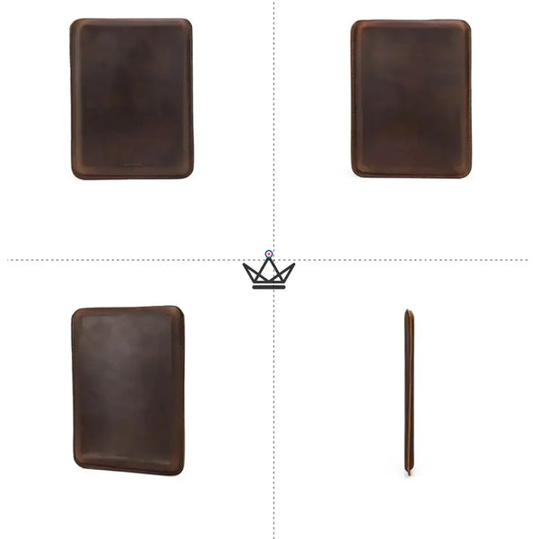 Housse Macbook en cuir personnalisable 13"-14" — Voyageur SKIN – 9/12