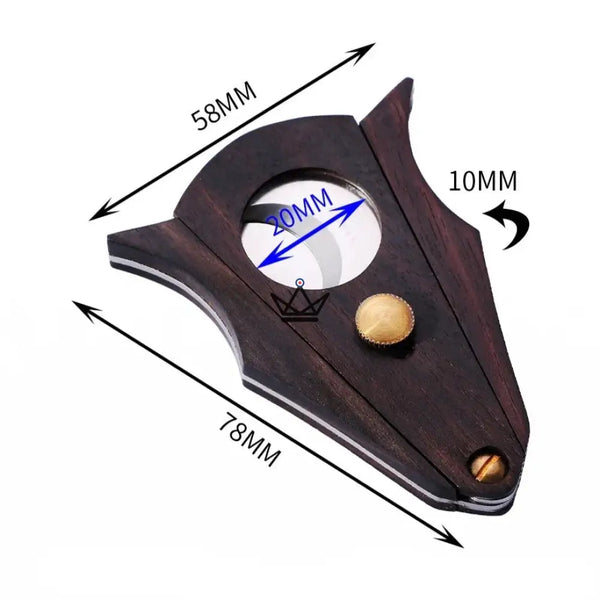 Coupe-Cigare - Wood Original - - coupe cigare - Cadeau, Noël, Anniversaire, Original, Fête des pères, fête des mères - Atelier Atypique