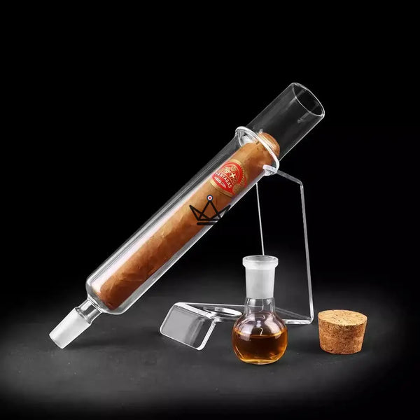 Aromatic glass cigar infuser - Infusio Cristal