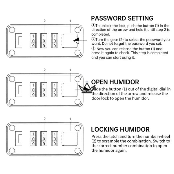 Coffret cave à cigare et accessoires - Enigma Moon - - cave a cigare - Cadeau, Noël, Anniversaire, Original, Fête des pères, fête des mères - Atelier Atypique