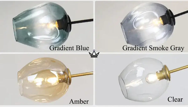 Lustre plafonnier vertical industriel articulé - Branching Bubble Vertigo - - luminaire - Cadeau, Noël, Anniversaire, Original, Fête des pères, fête des mères - Atelier Atypique