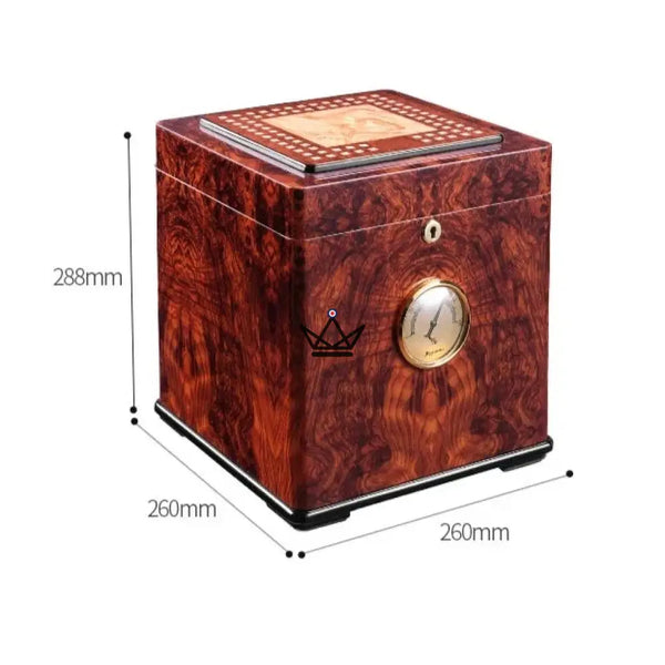 Cave à Cigares Grand Prestige - Édition Deluxe - - cave a cigare - Cadeau, Noël, Anniversaire, Original, Fête des pères, fête des mères - Atelier Atypique