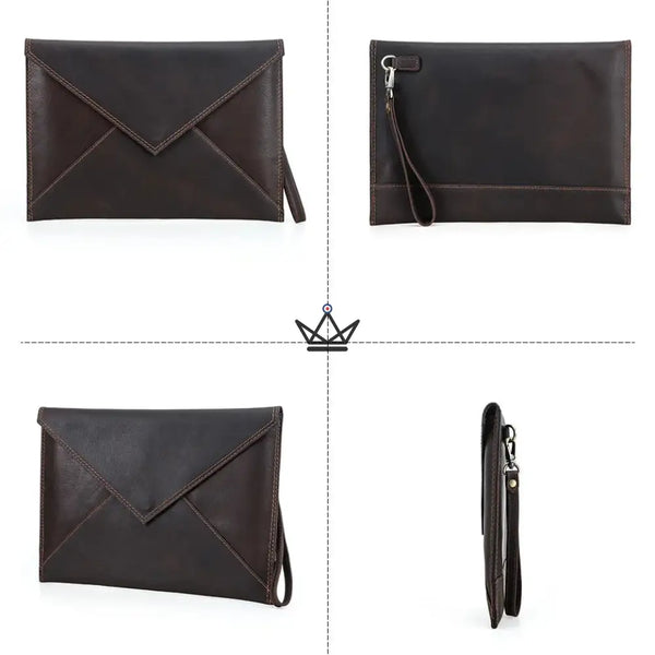 Customizable Leather MacBook Sleeve – Traveler Memento