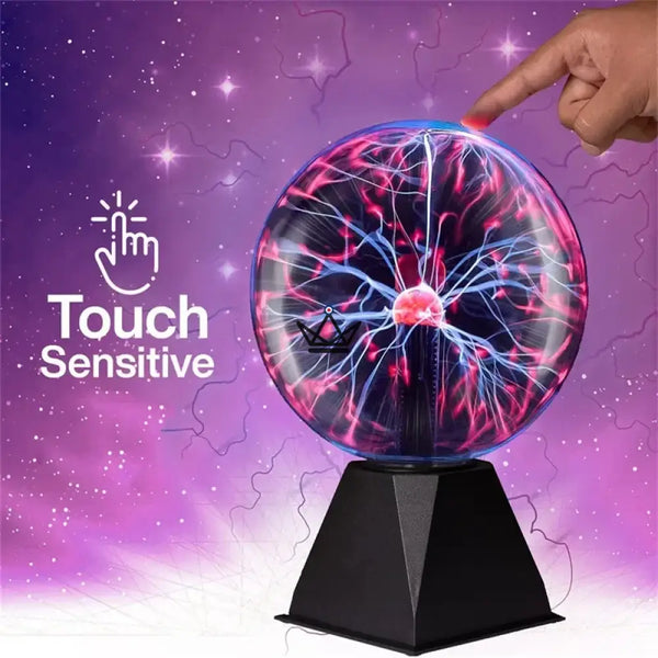 Lampe plasma tactile, boule plasma 10 à 20 cm - FULGUR