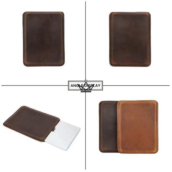 Housse Macbook en cuir personnalisable 13"-14" — Voyageur SKIN – 7/12