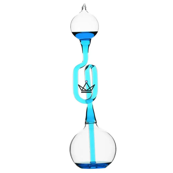 Bouillant de Franklin en verre, liquide bleu qui bout dans la main — CALORIS – 5/7