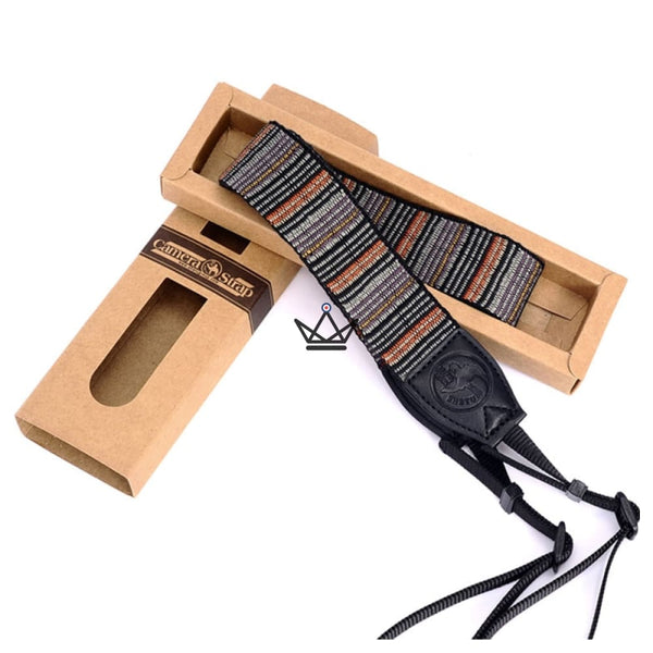 Sangle d'appareil photo en feutre - - Sangle - Cadeau, Noël, Anniversaire, Original - Atelier Atypique