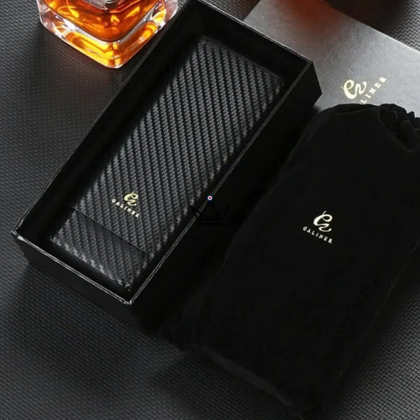 Etui à cigare de voyage - CARBON WOOD - - - Cadeau, Noël, Anniversaire, Original - Atelier Atypique