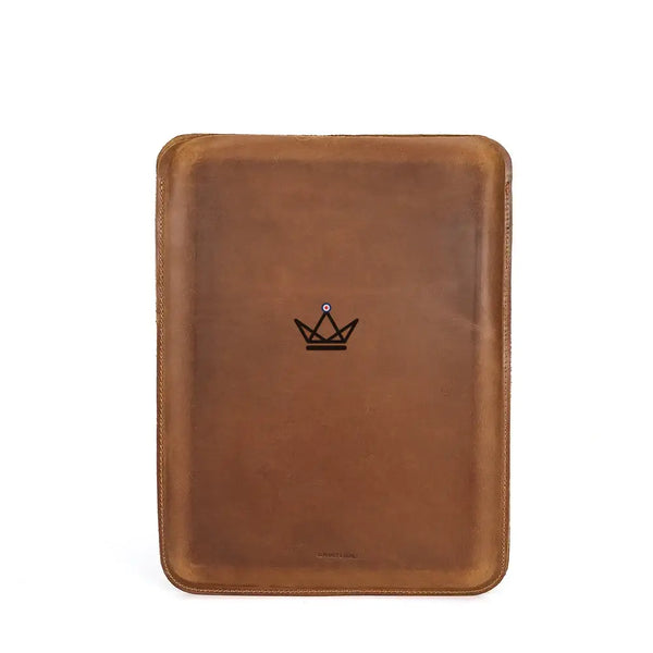 Housse Macbook en cuir personnalisable 13"-14" — Voyageur SKIN – 11/12