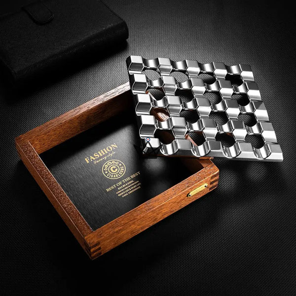 Cendrier de Luxe pour Cigare - Prisme Prestige - - cendrier - Cadeau, Noël, Anniversaire, Original, Fête des pères, fête des mères - Atelier Atypique