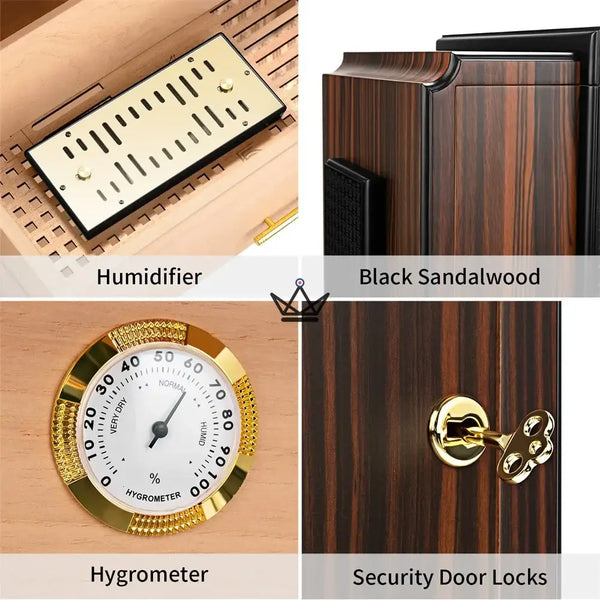 Cave à cigare de Luxe Édition Limitée - Cuban TRINIDAD - - - Cadeau, Noël, Anniversaire, Original, Fête des pères, fête des mères - Atelier Atypique