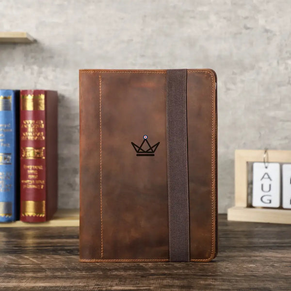 Organiseur A5 en Cuir personnalisable — VOYAGEUR Galenda