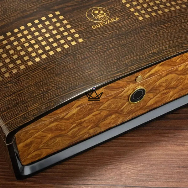 Cave à cigares à ouverture par Empreinte Digitale - Guevara Élégance - - - Cadeau, Noël, Anniversaire, Original, Fête des pères, fête des mères - Atelier Atypique