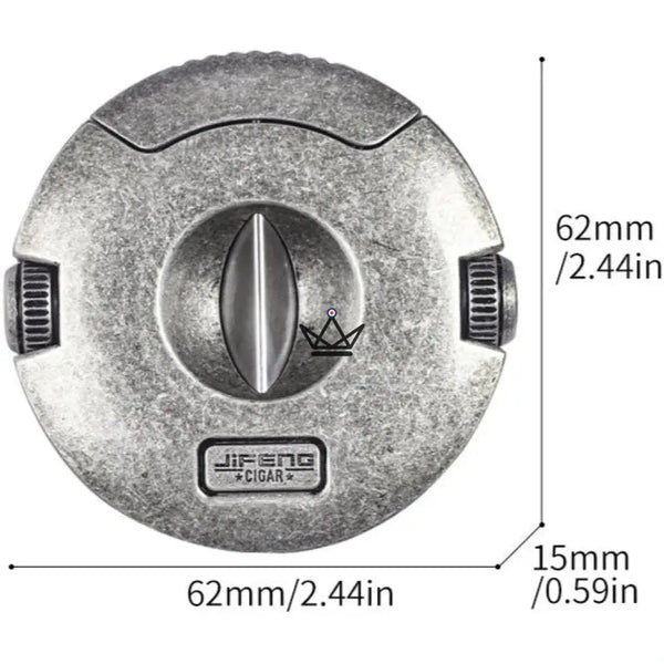 Coupe-Cigare Circulaire - Modern Edition - - coupe cigare - Cadeau, Noël, Anniversaire, Original, Fête des pères, fête des mères - Atelier Atypique