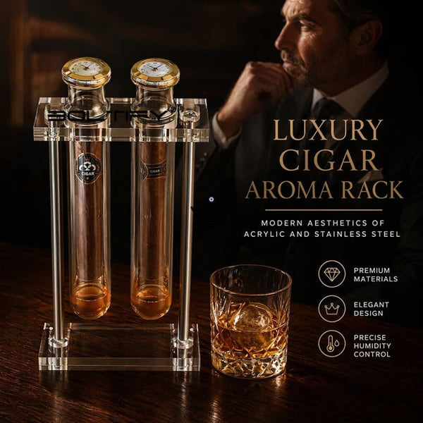 Infuseur à Cigare Double Tube Verre Hygromètre — INFUSIO TWIN – 7/7