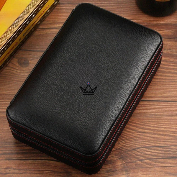 Cave à cigare de voyage en cuir - COHIBA STYLE - Atelier Atypique