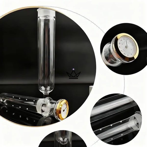 Vertical glass cigar infuser - Infusio Flûtae