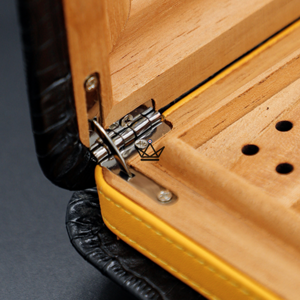 Cave à cigare en Cuir - Cohiba WALLY - - Cave à cigare OUT - Cadeau, Noël, Anniversaire, Original - Atelier Atypique