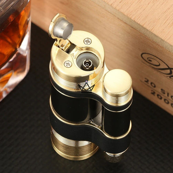 Briquet Chalumeau - 3 Torches TOWER - - Briquet Out - Cadeau, Noël, Anniversaire, Original - Atelier Atypique