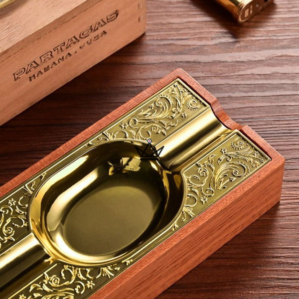 Cendrier à cigare - Arabesque Duo - - cendrier - Cadeau, Noël, Anniversaire, Original - Atelier Atypique