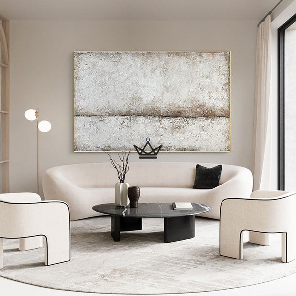 Peinture à l'huile sur toile XXL - Essence d'abstraction - - toile - Cadeau, Noël, Anniversaire, Original - Atelier Atypique