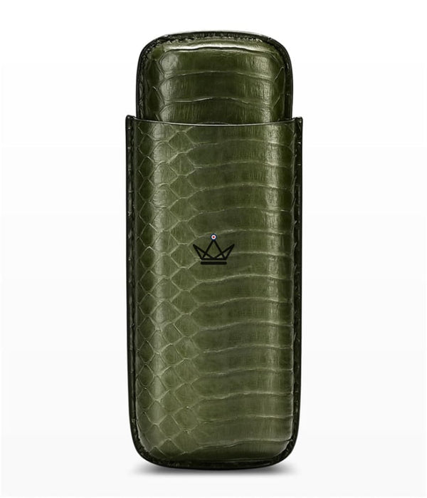 Etui à cigare en cuir - AURELIUS - - etui cigare - Cadeau, Noël, Anniversaire, Original - Atelier Atypique