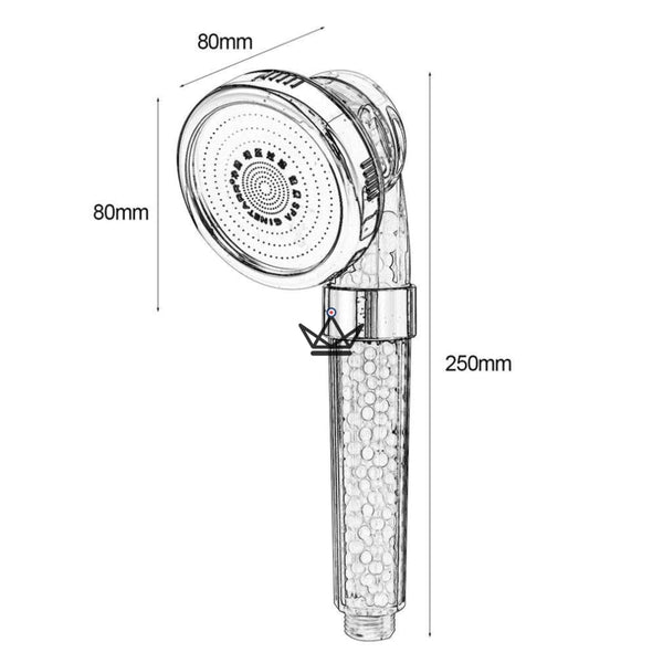 Douchette EcoSpa Triple Action - Atelier Atypique