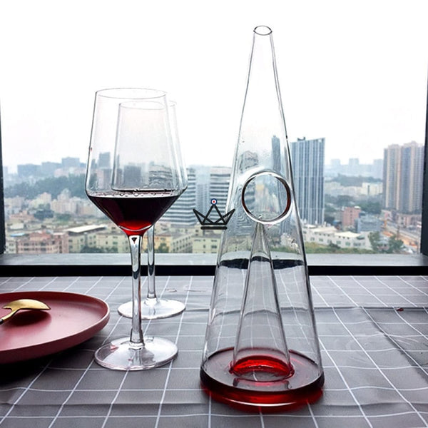 Carafe à vin / décanteur Pyramide - YUCATAN - - carafe à decanter - Cadeau, Noël, Anniversaire, Original - Atelier Atypique