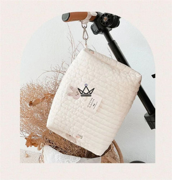 sac maternité a langer bandoulière pour poussette liste de naissance motif lapin petite taille