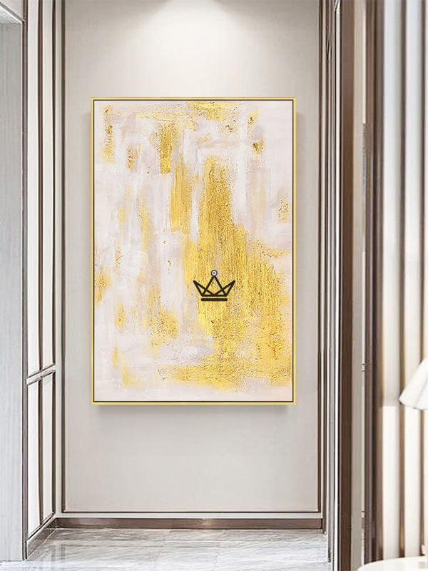 Peinture à l'huile sur toile XXL - Symphonie Lumineuse - - toile - Cadeau, Noël, Anniversaire, Original - Atelier Atypique