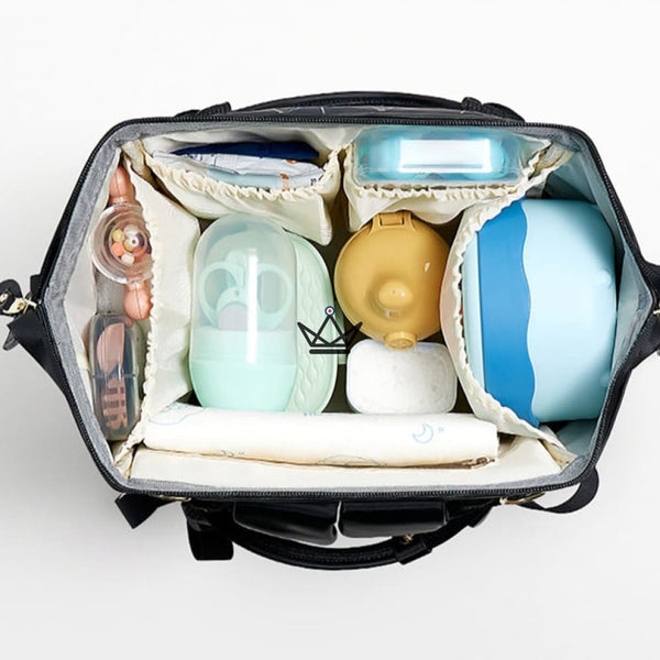 Sac à dos de Maternité / à langer - GEOMETRIX - - sac de maternité - Cadeau, Noël, Anniversaire, Original - Atelier Atypique