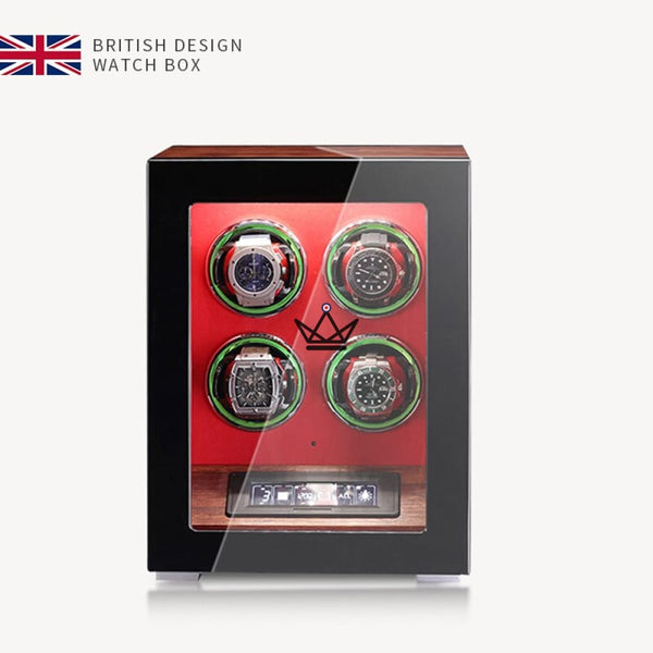 Remontoir pour montres automatiques - Atmos (Verrouillage empreinte digitale) - - Remontoirs - Cadeau, Noël, Anniversaire, Original - Atelier Atypique